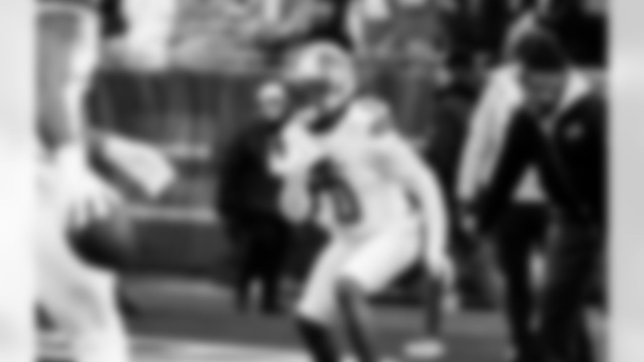 Detroit Lions running back Jahmyr Gibbs (0) before an NFL football game against the Chicago Bears on Sunday, Jan. 4, 2026 in Chicago. (Jeff Nguyen/Detroit Lions via AP)