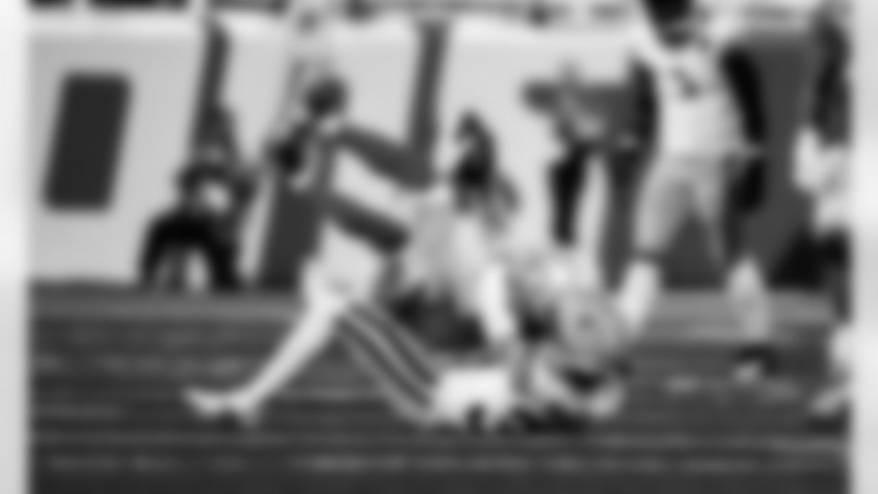 Detroit Lions wide receiver Tom Kennedy (85) during an NFL football game against the Green Bay Packers on Thursday, Nov. 27, 2025 in Detroit. (Jeff Nguyen/Detroit Lions via AP)