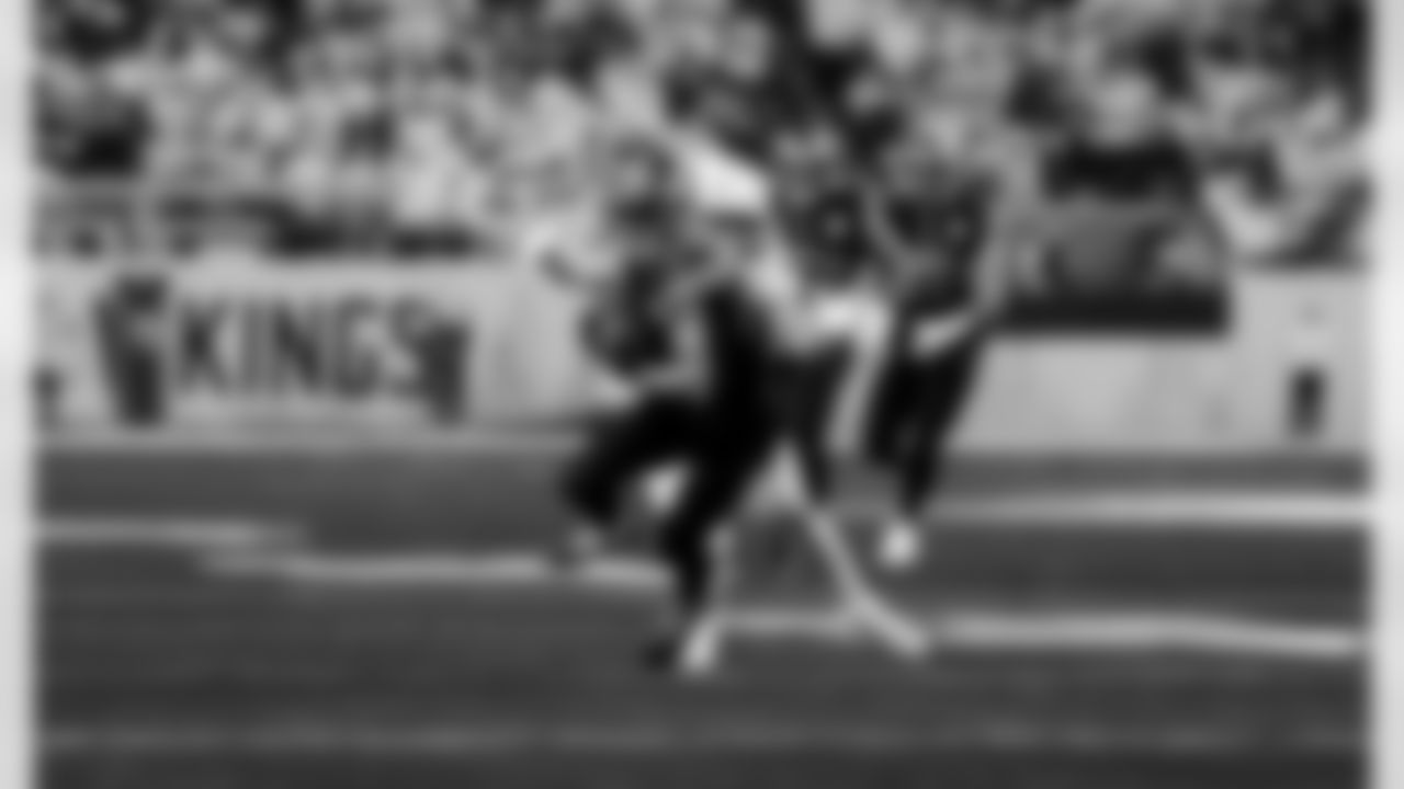 Detroit Lions wide receiver Amon-Ra St. Brown (14) during an NFL football game against the Minnesota Vikings on Thursday, Dec. 25, 2025 in Minneapolis. (Jeff Nguyen/Detroit Lions via AP)