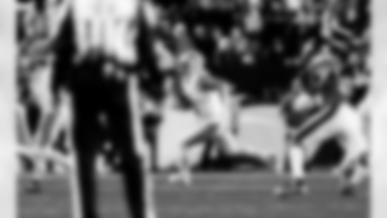 Detroit Lions running back David Montgomery (5) during an NFL football game against the Philadelphia Eagles on Sunday, Nov. 16, 2025 in Philadelphia. (Jeff Nguyen/Detroit Lions via AP)