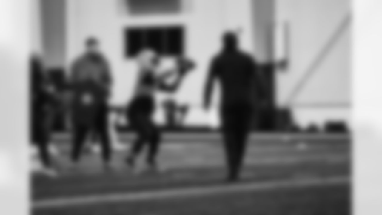 Detroit Lions running back David Montgomery (5) during practice at the Meijer Performance Center on Dec. 1, 2025 in Allen Park, Mich. (Josh Mandujano/Detroit Lions)