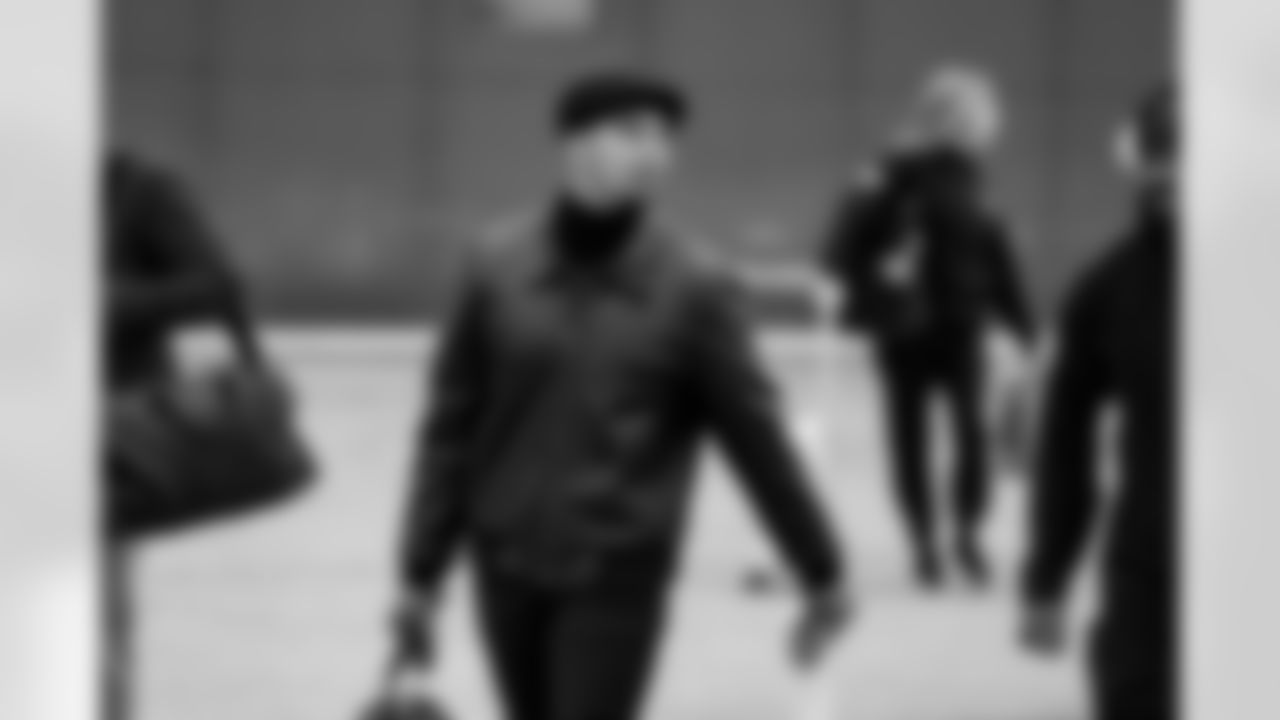 Detroit Lions wide receiver Kalif Raymond (11) travels to Washington, D.C. on Nov. 8, 2025. (Jeff Nguyen/Detroit Lions via AP)