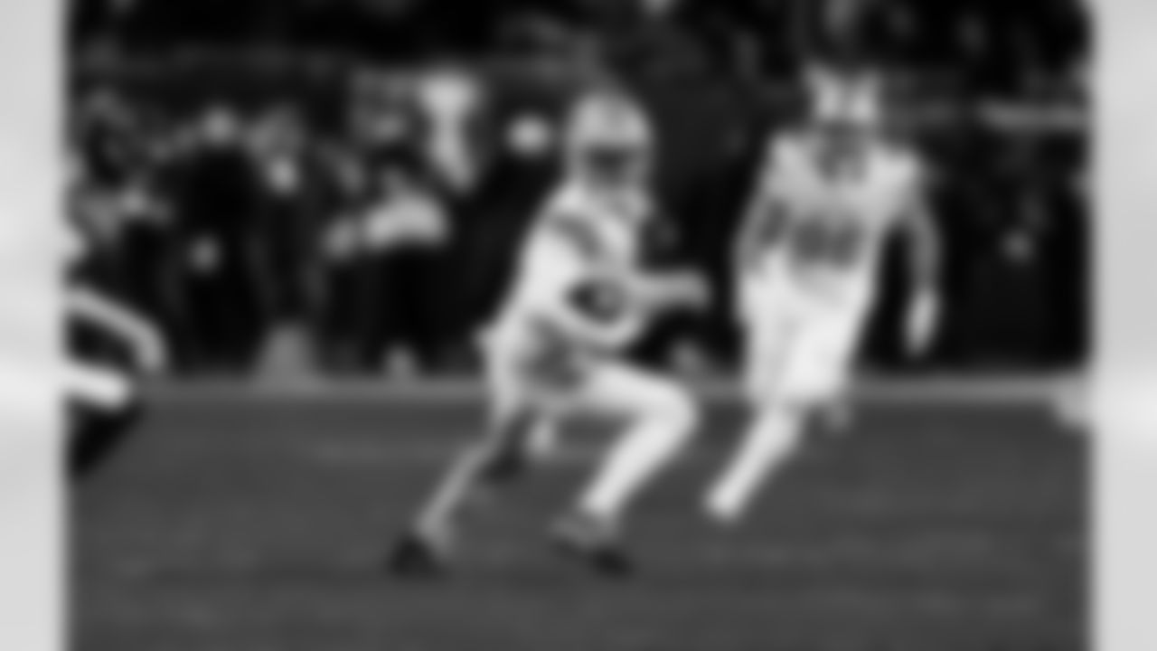 Detroit Lions wide receiver Amon-Ra St. Brown (14) during an NFL football game against the Chicago Bears on Sunday, Jan. 4, 2026 in Chicago. (Jeff Nguyen/Detroit Lions via AP)