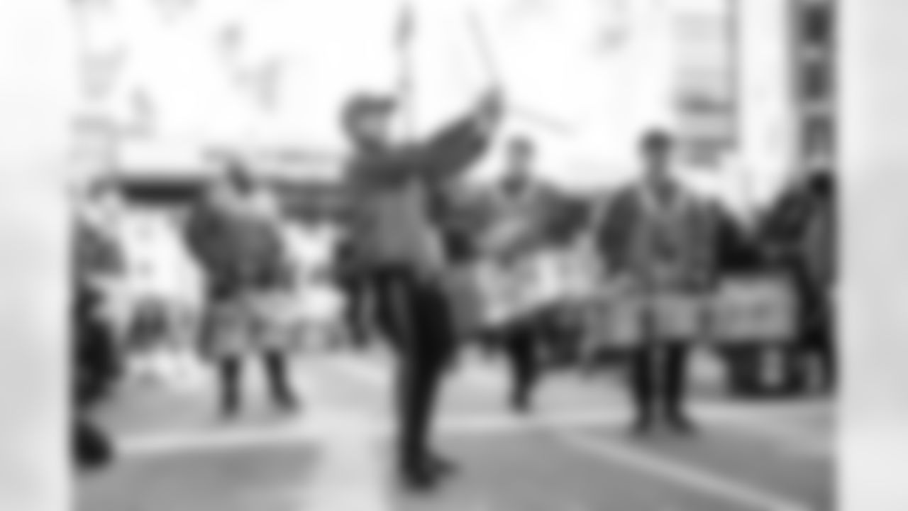 Detroit Lions Honolulu Boom performs before an NFL football game against the Pittsburgh Steelers on Sunday, Dec. 21, 2025 in Detroit. (Mike Ferdinande/Detroit Lions)