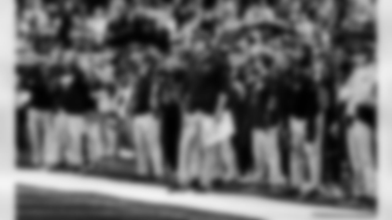 Detroit Lions head coach Dan Campbell during an NFL football game against the New York Giants on Sunday, Nov. 23, 2025 in Detroit. (Jeff Nguyen/Detroit Lions via AP)