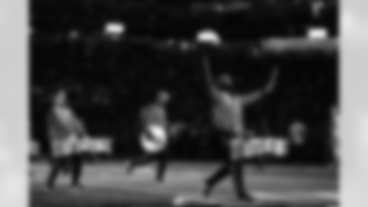 Detroit Lions Honolulu Boom performs before an NFL football game against the Green Bay Packers on Thursday, Nov. 27, 2025 in Detroit. (Mike Ferdinande/Detroit Lions)