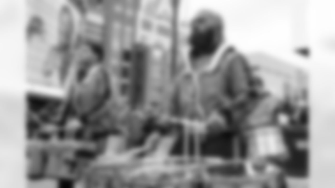 Detroit Lions Honolulu Boom performs before an NFL football game against the Green Bay Packers on Thursday, Nov. 27, 2025 in Detroit. (Mike Ferdinande/Detroit Lions)