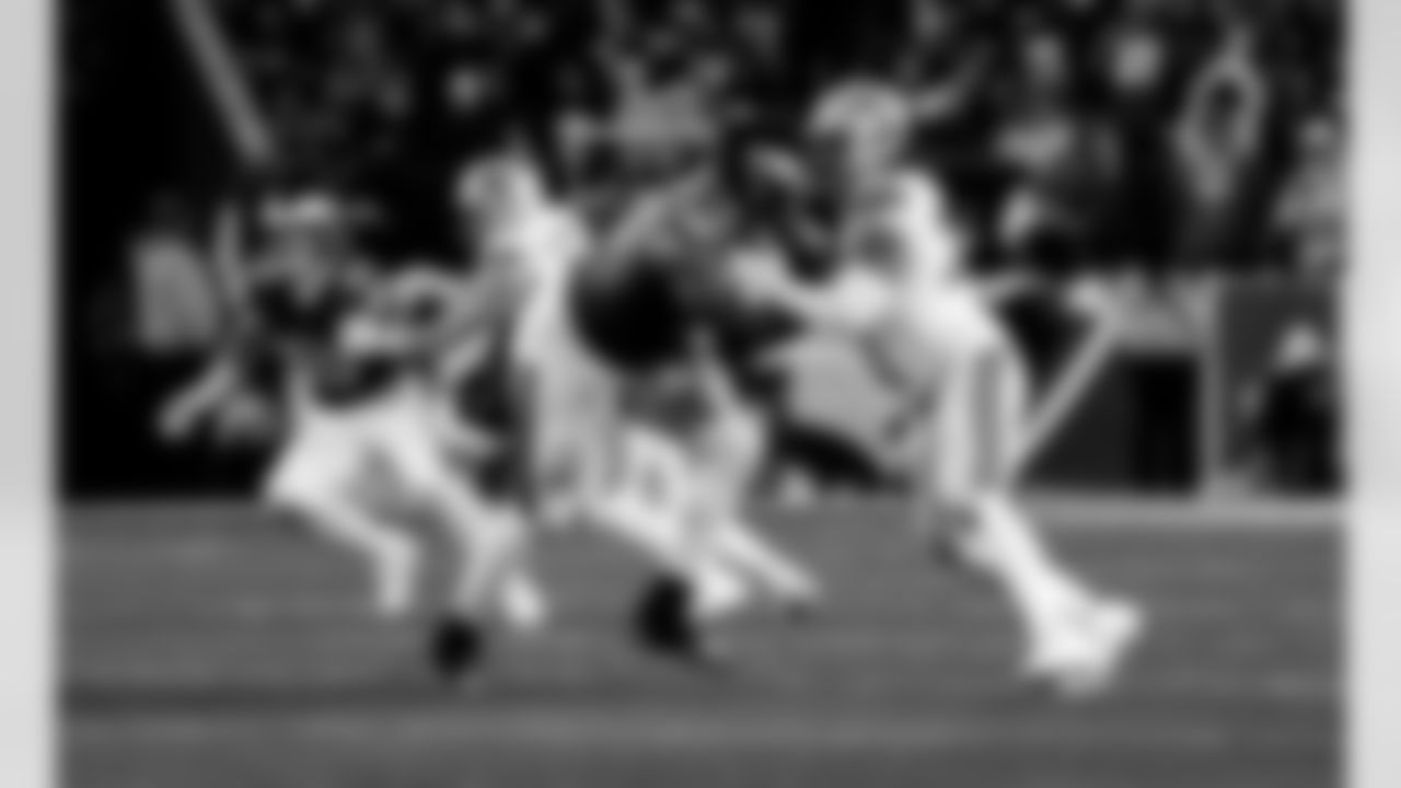 Detroit Lions defensive lineman Tyler Lacy (78) during an NFL football game against the Philadelphia Eagles on Sunday, Nov. 16, 2025 in Philadelphia. (Jeff Nguyen/Detroit Lions via AP)