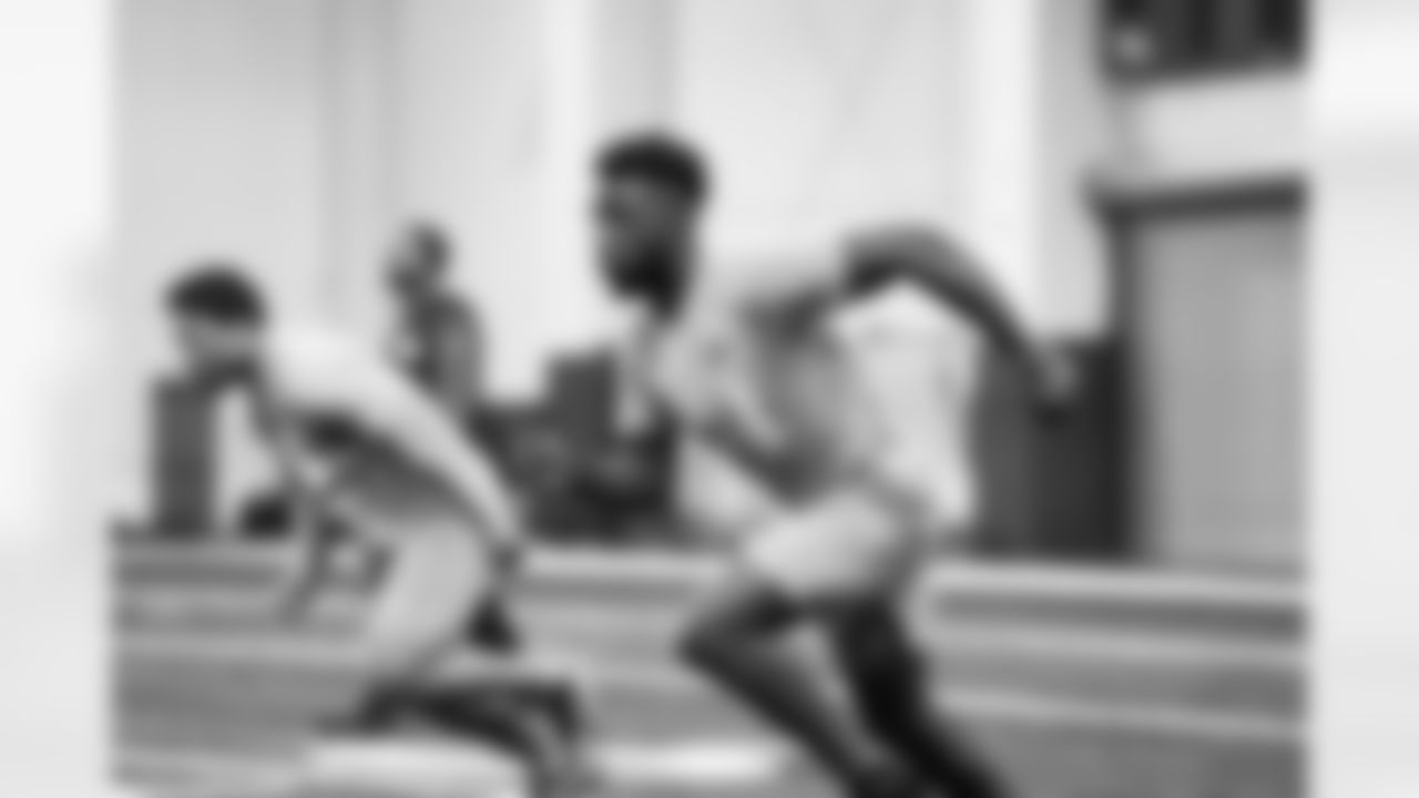 Detroit Lions safety Kerby Joseph (31) during offseason workouts at the Meijer Performance Center on April 28, 2025 in Allen Park, Mich. (Jeff Nguyen/Detroit Lions)