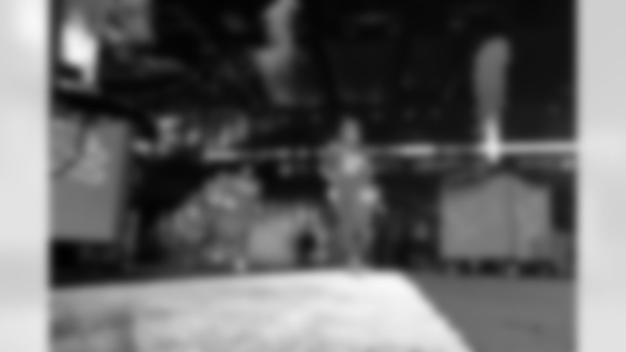 Detroit Lions quarterback Jared Goff (16) during an NFL football game against the Minnesota Vikings on Sunday, Nov. 2, 2025 in Detroit. (Jeff Nguyen/Detroit Lions via AP)