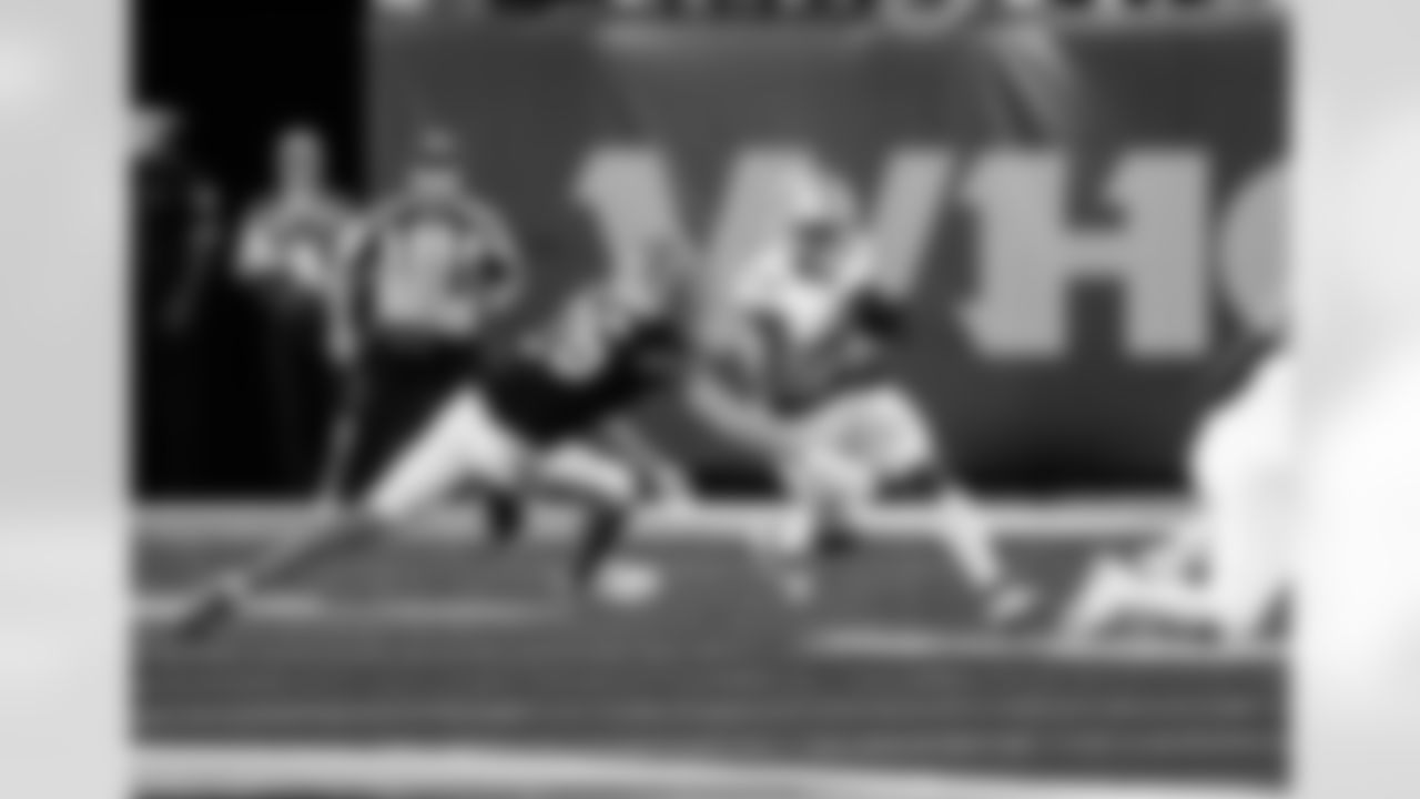 Detroit Lions running back Jacob Saylors (25) during an NFL football game against the Cincinnati Bengals on Sunday, Oct. 5, 2025 in Cincinnati. (Jeff Nguyen/Detroit Lions via AP)