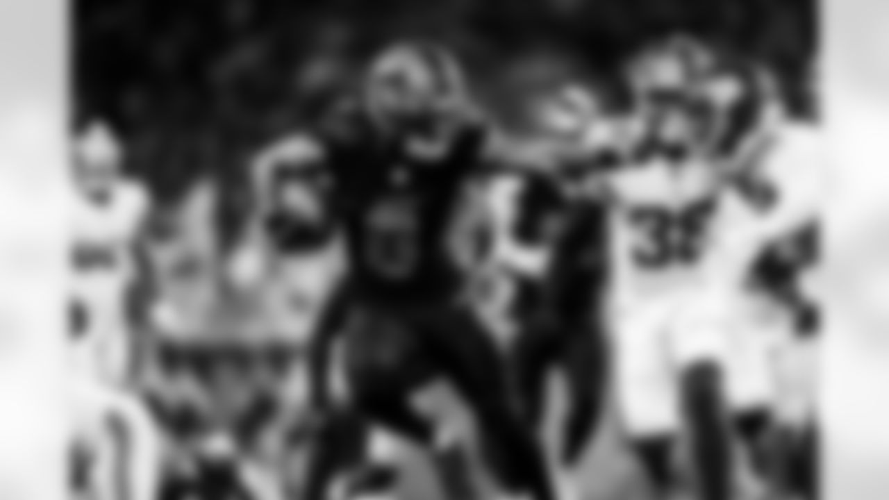 Detroit Lions running back Jahmyr Gibbs (0) during an NFL football game against the New York Giants on Sunday, Nov. 23, 2025 in Detroit. (Jeff Nguyen/Detroit Lions via AP)