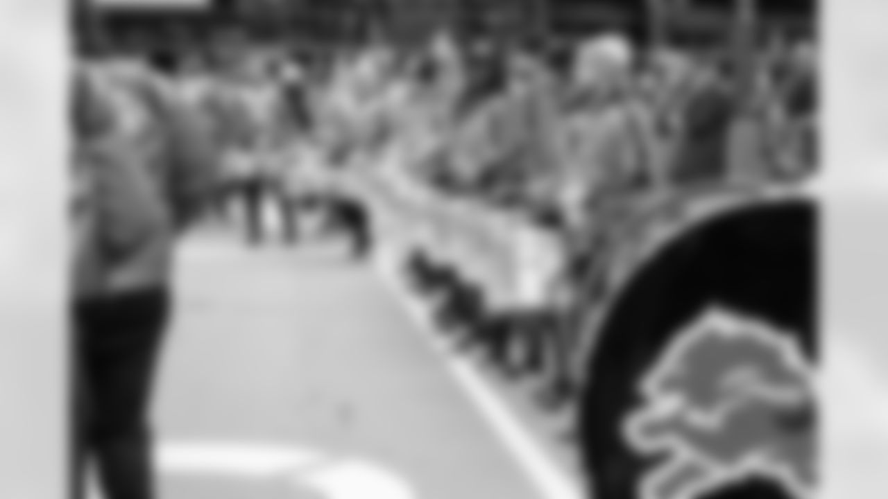 Detroit Lions Honolulu Boom performs before an NFL football game against the Green Bay Packers on Thursday, Nov. 27, 2025 in Detroit. (Mike Ferdinande/Detroit Lions)