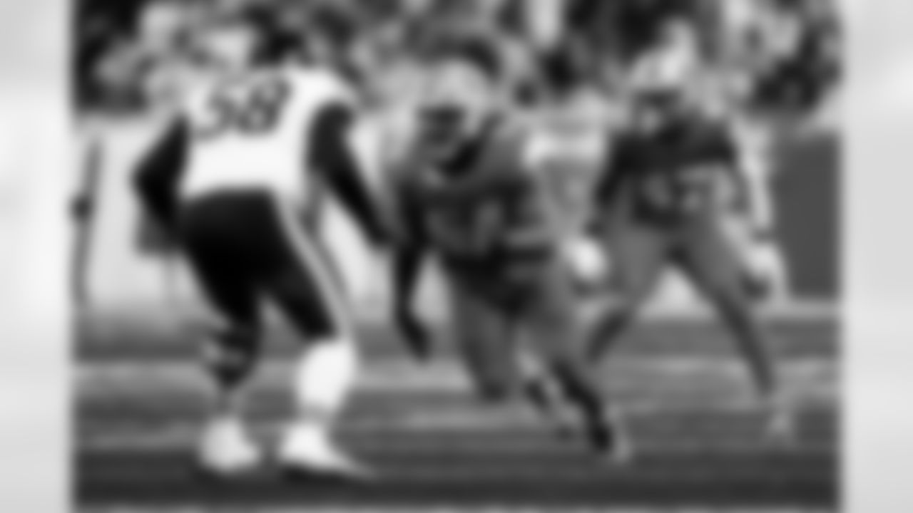 Detroit Lions defensive lineman Alim McNeill (54) during an NFL football game against the Chicago Bears on Nov. 28, 2024 in Detroit. (Jeff Nguyen/Detroit Lions via AP)