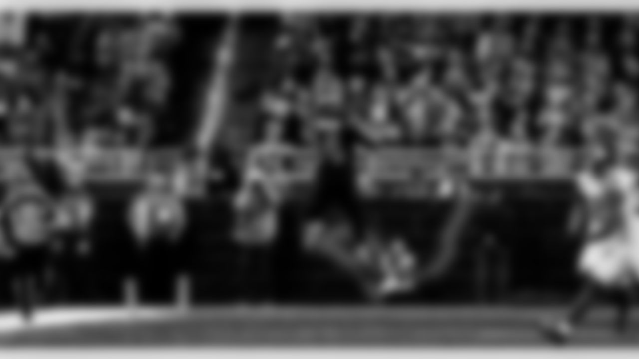 Detroit Lions wide receiver Amon-Ra St. Brown (14) during an NFL football game against the New York Giants on Sunday, Nov. 23, 2025 in Detroit. (Jeff Nguyen/Detroit Lions via AP)