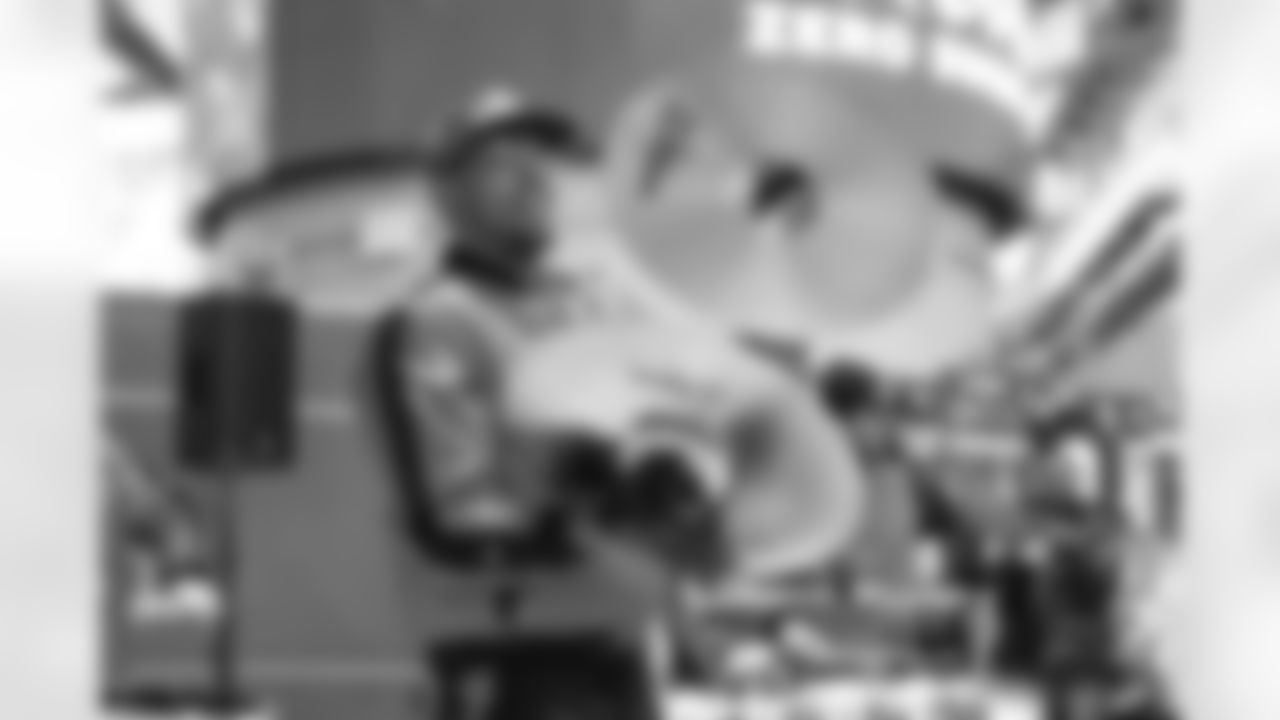 Detroit Lions Honolulu Boom performs before an NFL football game against the Green Bay Packers on Thursday, Nov. 27, 2025 in Detroit. (Mike Ferdinande/Detroit Lions)