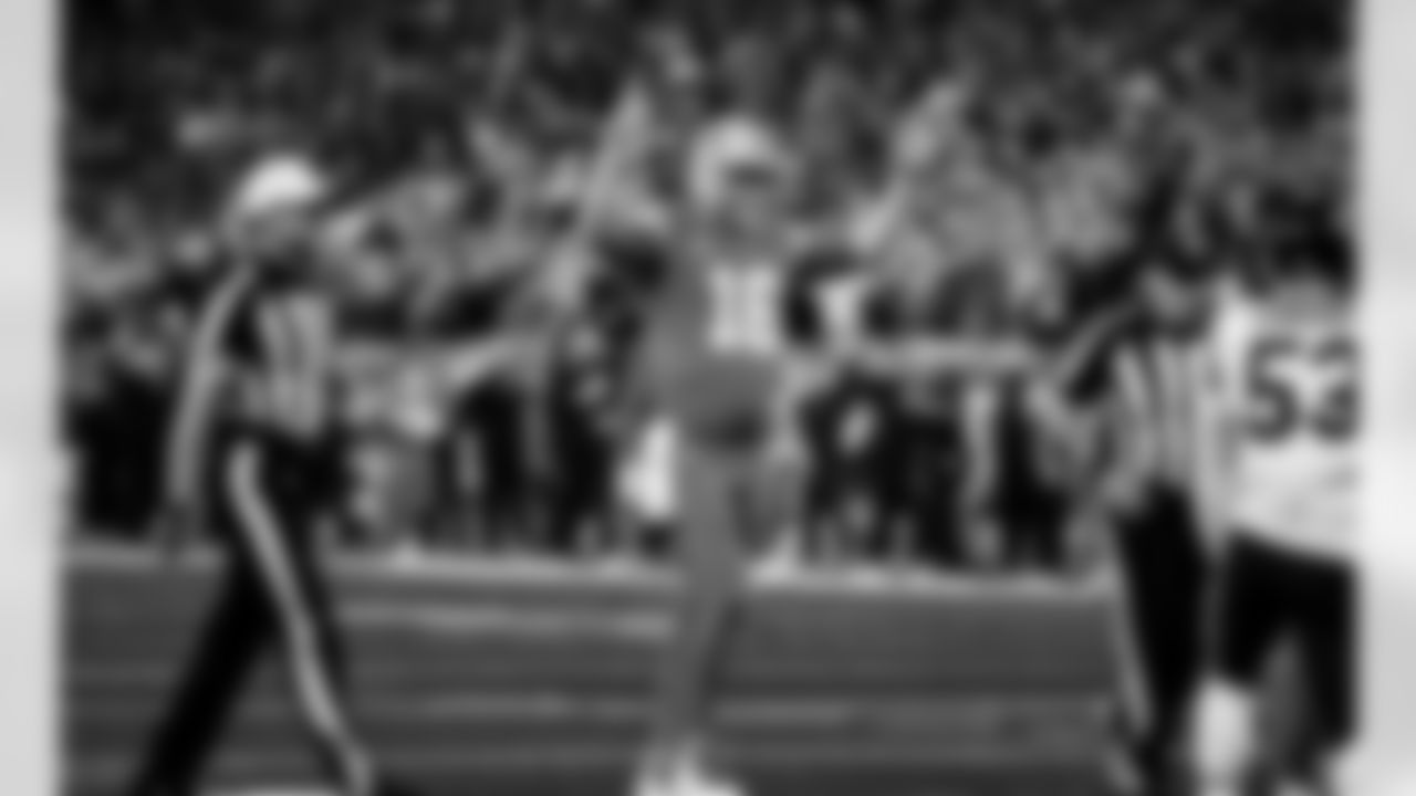 Detroit Lions quarterback Jared Goff (16) during an NFL football game against the Chicago Bears on Sunday, Sept. 14, 2025 in Detroit. (Jeff Nguyen/Detroit Lions via AP)