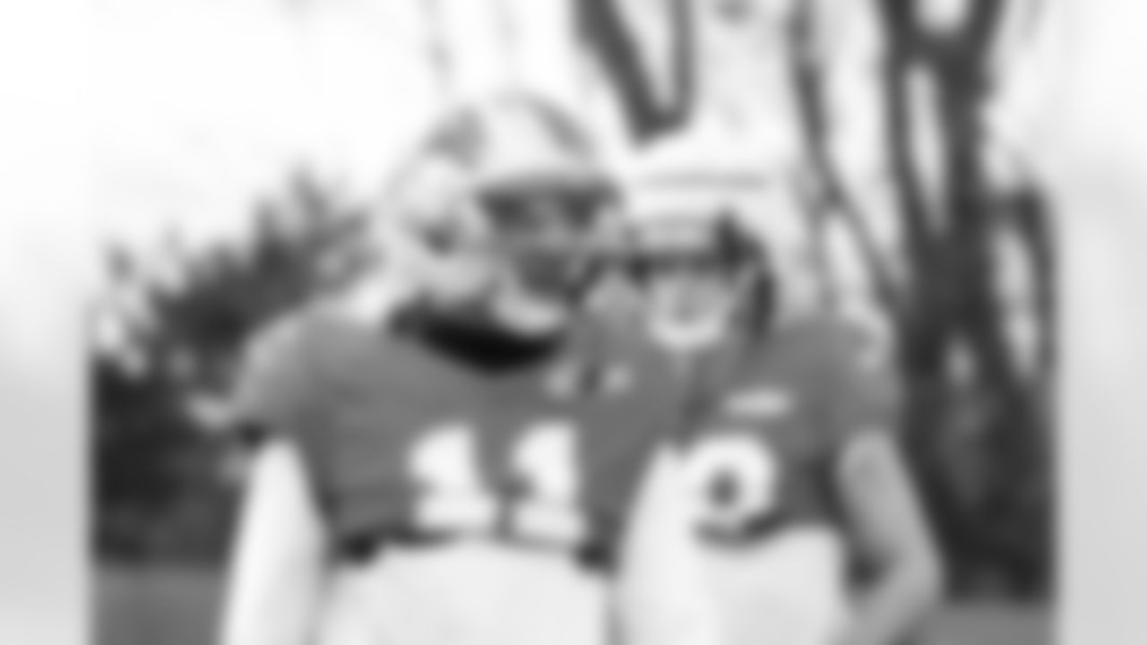 Detroit Lions wide receiver Kalif Raymond (11) during practice at the Meijer Performance Center on Nov. 12, 2025 in Allen Park, Mich. (Jeff Nguyen/Detroit Lions)