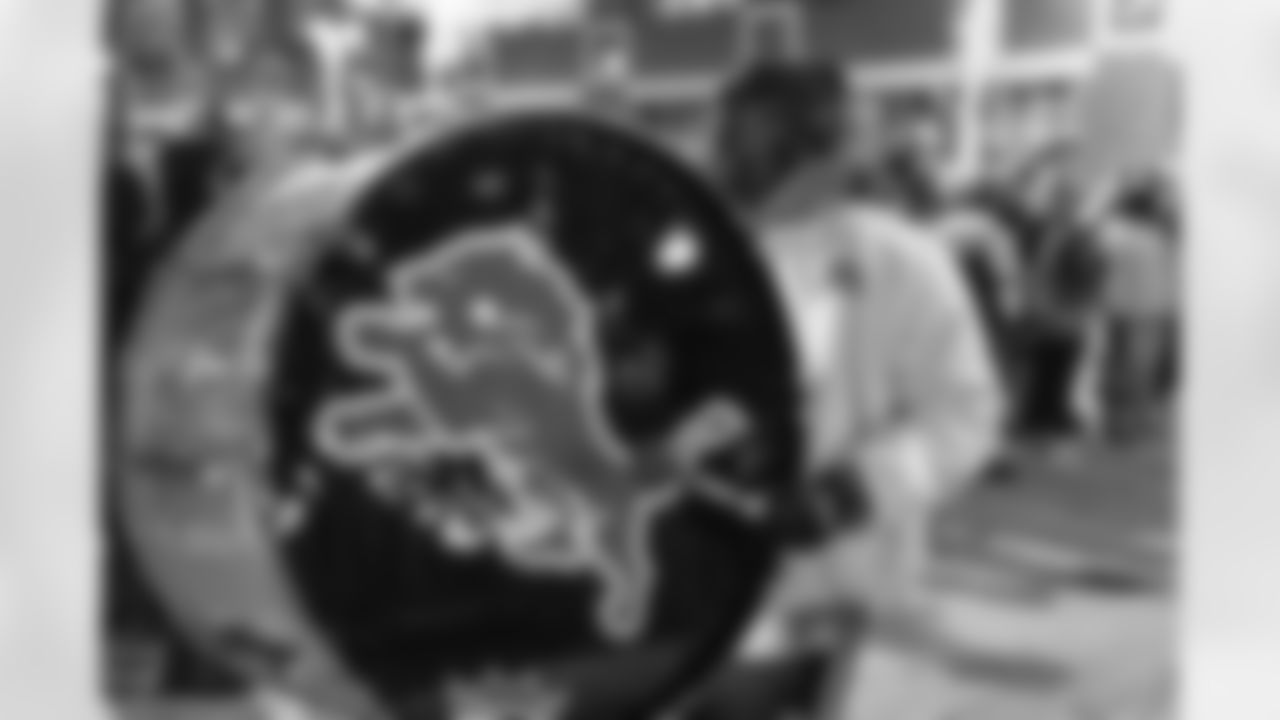 Detroit Lions Honolulu Boom performs before an NFL football game against the Dallas Cowboys on Thursday, Dec. 4, 2025 in Detroit. (Mike Ferdinande/Detroit Lions)