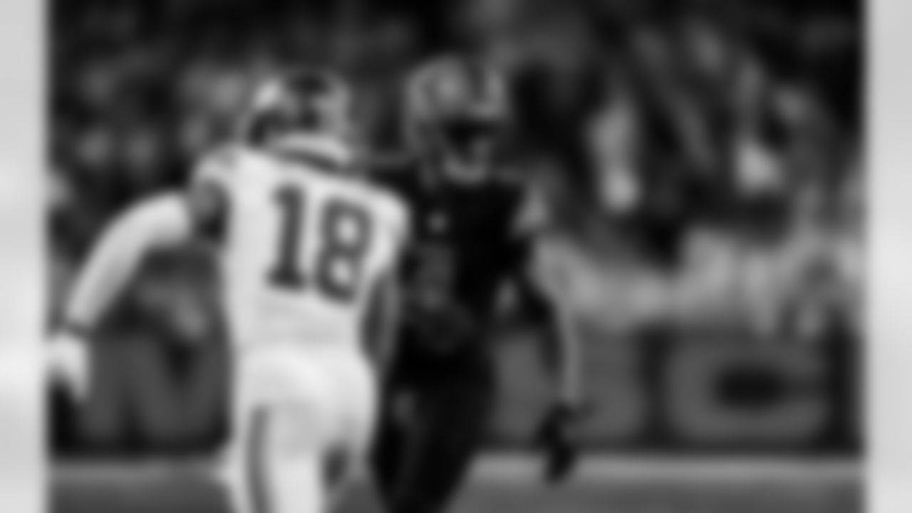 Detroit Lions cornerback D.J. Reed (4) during an NFL football game against the New York Giants on Sunday, Nov. 23, 2025 in Detroit. (Jeff Nguyen/Detroit Lions via AP)