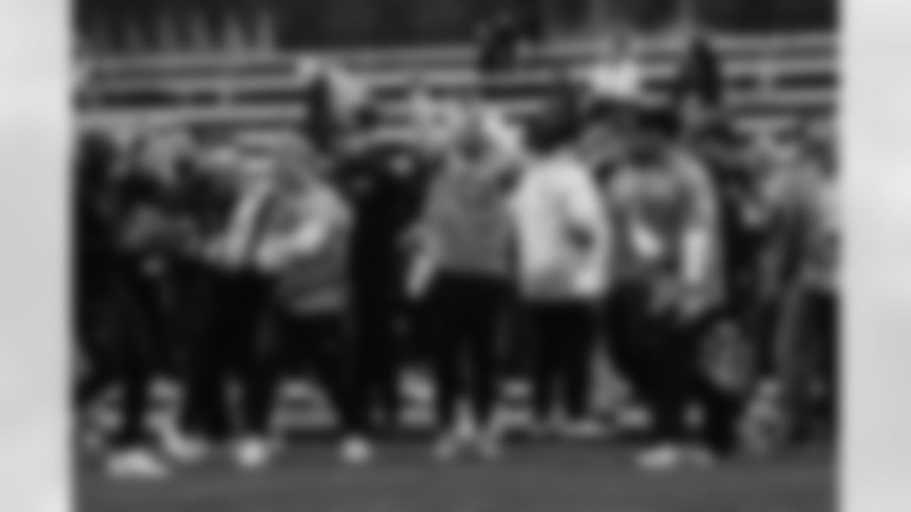 Detroit Lions wide receiver Amon-Ra St. Brown (14) at Pro Bowl Games practice on Feb. 2, 2026 in San Francisco, California. (Stuart Zaas/Detroit Lions)