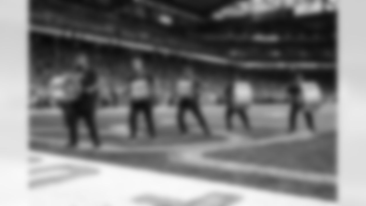 Detroit Lions Honolulu Boom performs during an NFL football game against the Minnesota Vikings on Sunday, Nov. 2, 2025 in Detroit. (Mike Ferdinande/Detroit Lions)