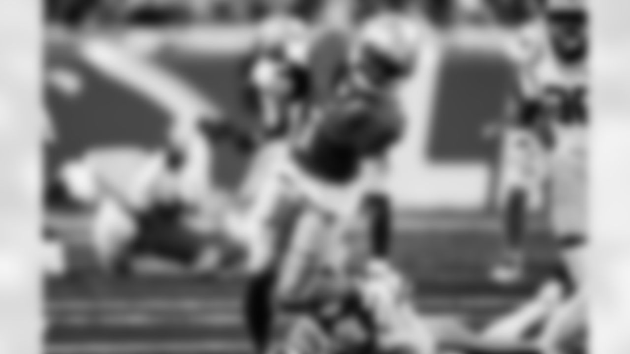 Detroit Lions wide receiver Jameson Williams (1) during an NFL football game against the Green Bay Packers on Thursday, Nov. 27, 2025 in Detroit. (Jeff Nguyen/Detroit Lions via AP)