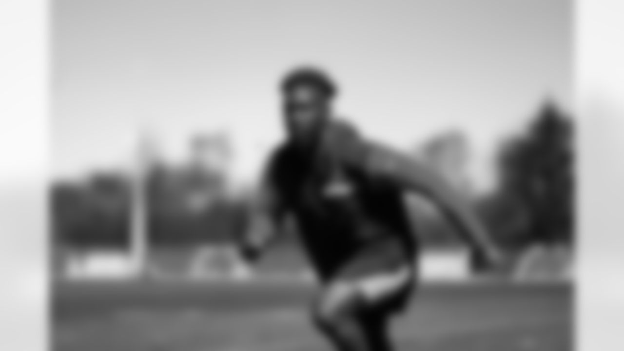 Detroit Lions safety Kerby Joseph (31) during offseason workouts at the Meijer Performance Center on April 30, 2025 in Allen Park, Mich. (Jeff Nguyen/Detroit Lions)