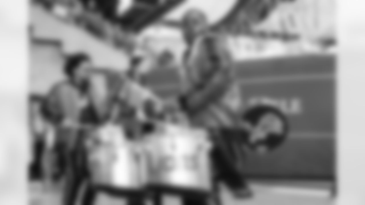 Detroit Lions Honolulu Boom performs before an NFL football game against the Minnesota Vikings on Sunday, Nov. 2, 2025 in Detroit. (Mike Ferdinande/Detroit Lions)