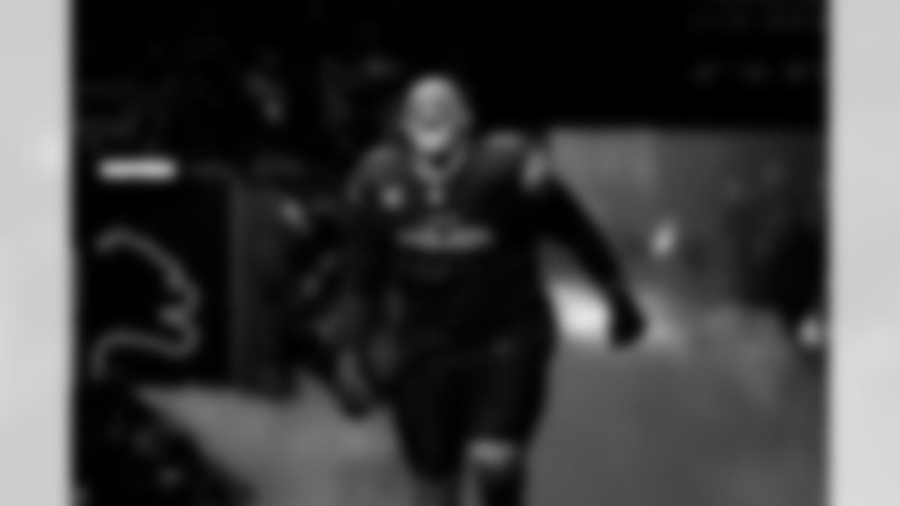 Detroit Lions tackle Penei Sewell (58) during an NFL football game against the Tampa Bay Buccaneers on Monday, Oct. 20, 2025 in Detroit. (Jeff Nguyen/Detroit Lions via AP)