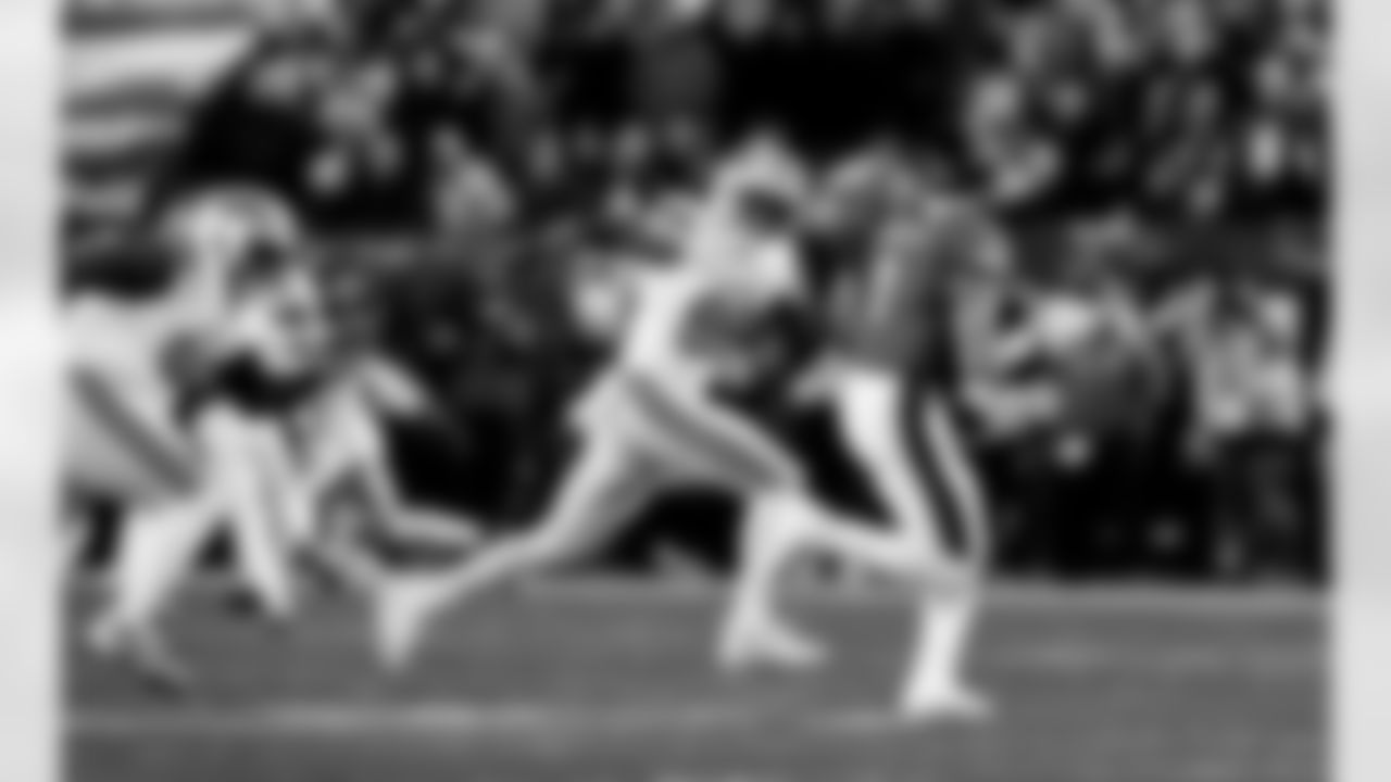 Detroit Lions edge rusher Al-Quadin Muhammad (96) during an NFL football game against the Philadelphia Eagles on Sunday, Nov. 16, 2025 in Philadelphia. (Jeff Nguyen/Detroit Lions via AP)