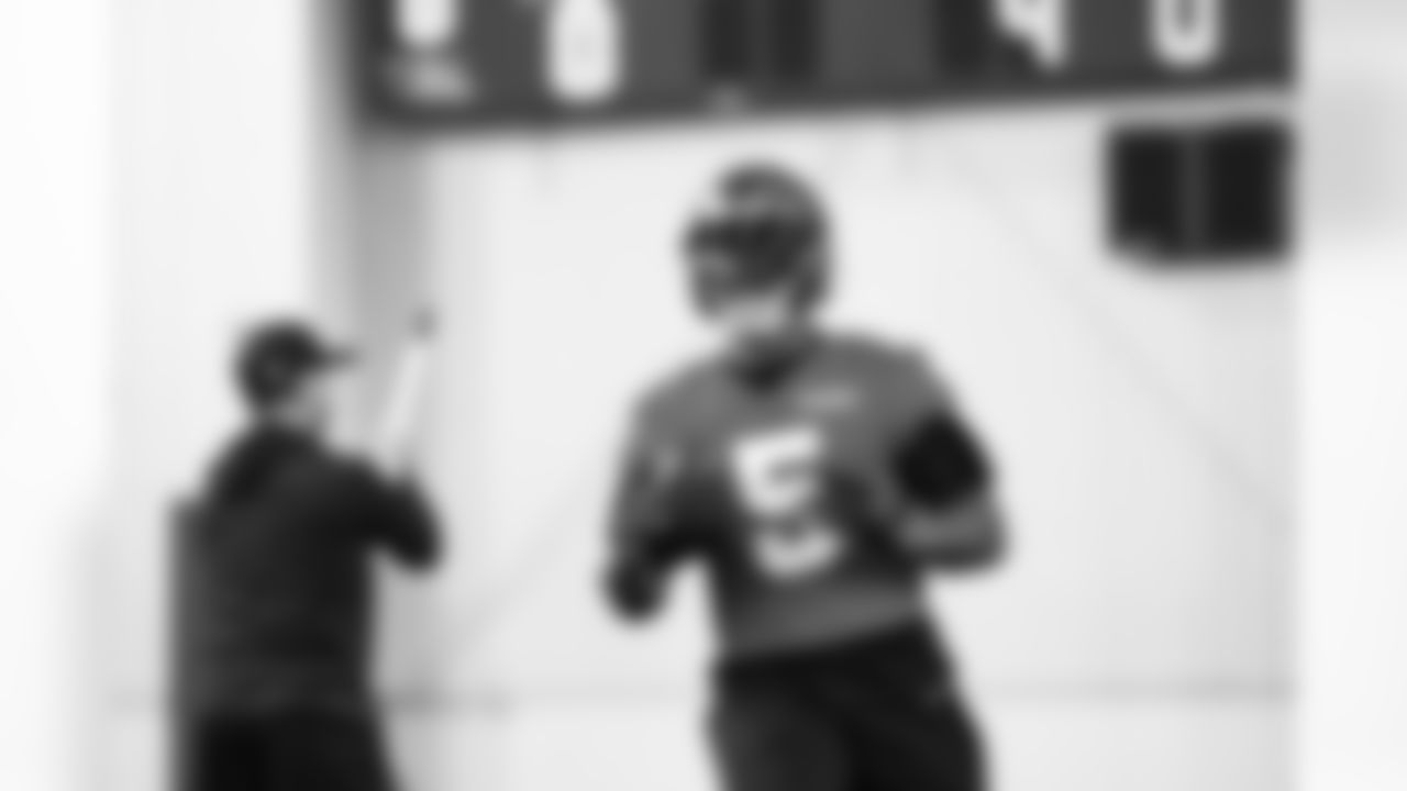 Detroit Lions running back David Montgomery (5) during practice at the Meijer Performance Center on Nov. 20, 2025 in Allen Park, Mich. (Jeff Nguyen/Detroit Lions)