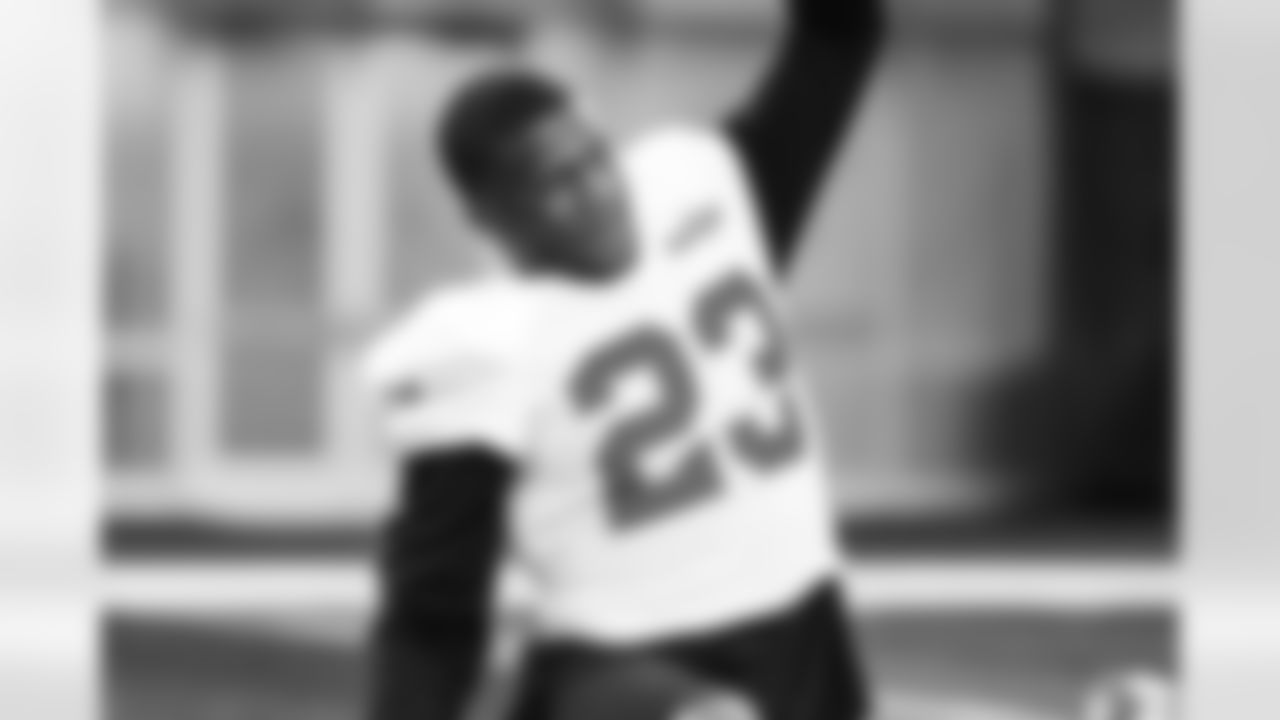Detroit Lions cornerback Rock Ya-Sin (23) during practice at the Meijer Performance Center on Oct. 18, 2025 in Allen Park, Mich. (Jeff Nguyen/Detroit Lions)