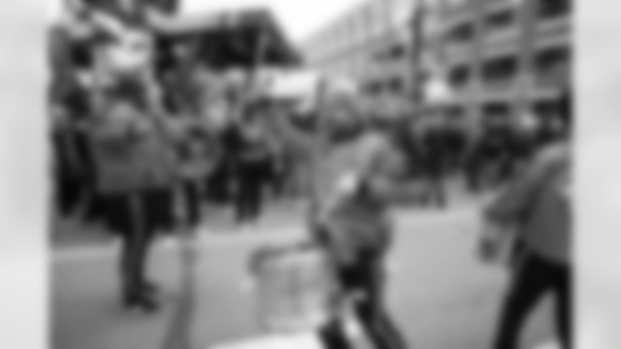 Detroit Lions Honolulu Boom performs before an NFL football game against the Green Bay Packers on Thursday, Nov. 27, 2025 in Detroit. (Mike Ferdinande/Detroit Lions)