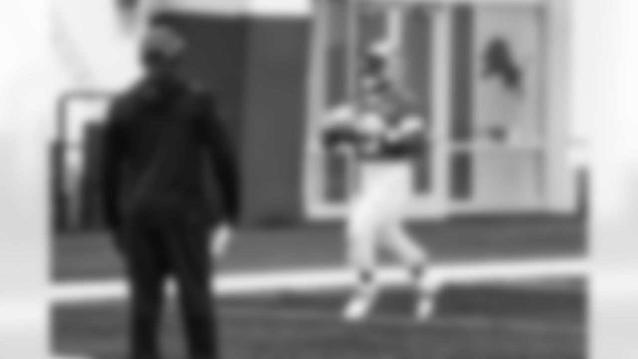 Detroit Lions running back David Montgomery (5) during practice at the Meijer Performance Center on Dec. 2, 2025 in Allen Park, Mich. (Jeff Nguyen/Detroit Lions)