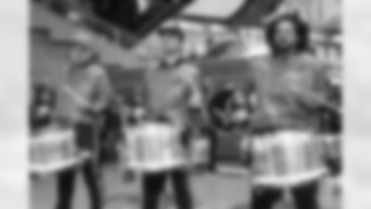 Detroit Lions Honolulu Boom performs before an NFL football game against the Green Bay Packers on Thursday, Nov. 27, 2025 in Detroit. (Mike Ferdinande/Detroit Lions)