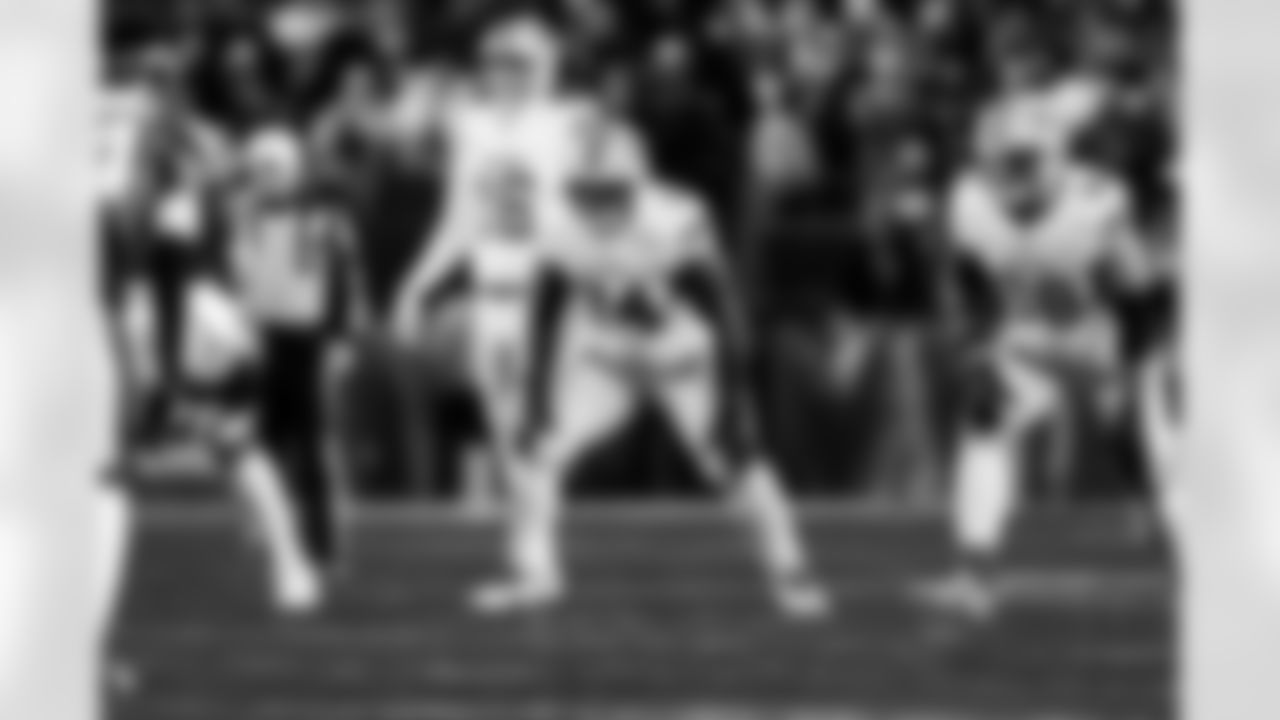 Detroit Lions guard Kayode Awosika (74) during an NFL football game against the Philadelphia Eagles on Sunday, Nov. 16, 2025 in Philadelphia. (Jeff Nguyen/Detroit Lions via AP)