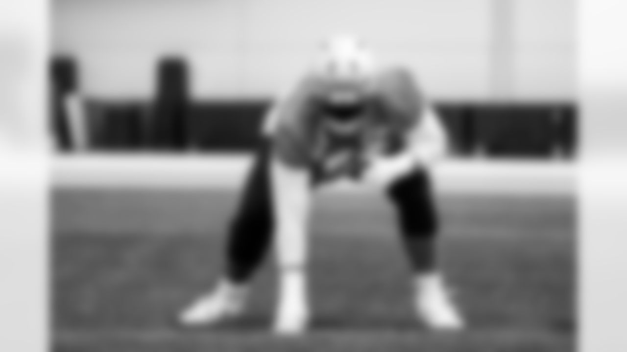 Detroit Lions tackle Penei Sewell (58) during OTAs at the Meijer Performance Center on May 30, 2025 in Allen Park, Mich. (Jeff Nguyen/Detroit Lions)