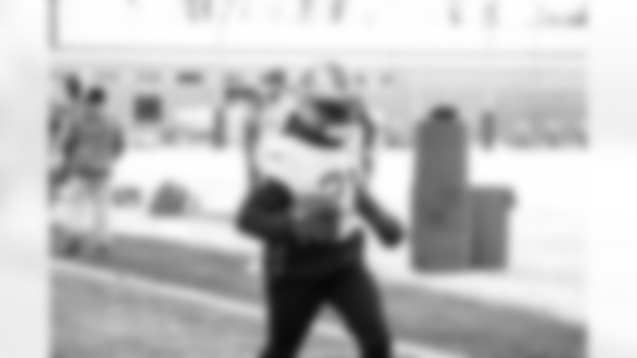 Detroit Lions cornerback Amik Robertson (21) during practice at the Meijer Performance Center on Jan. 2, 2026 in Allen Park, Mich. (Jeff Nguyen/Detroit Lions)