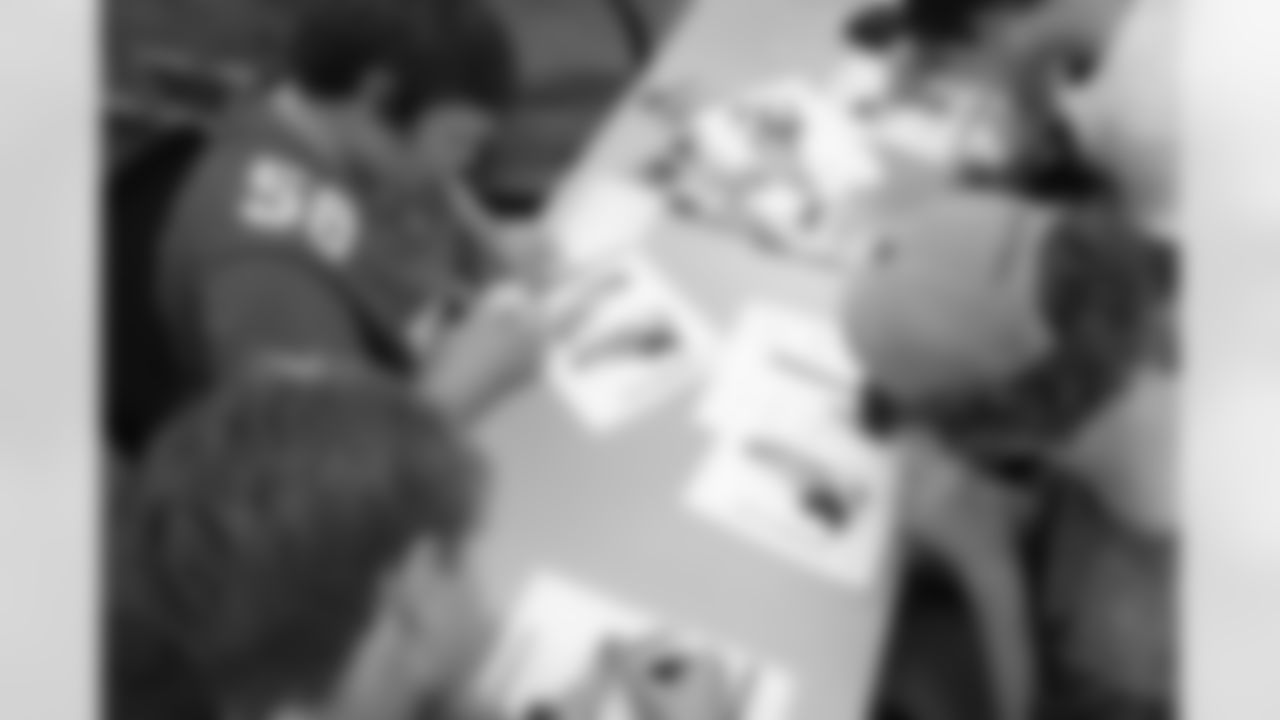 Shoe Club students work on their designs during a shoe design competition event at the Meijer Performance Center on Sept. 27, 2025 in Allen Park, Mich. (Carl Jones II/Detroit Lions via AP)