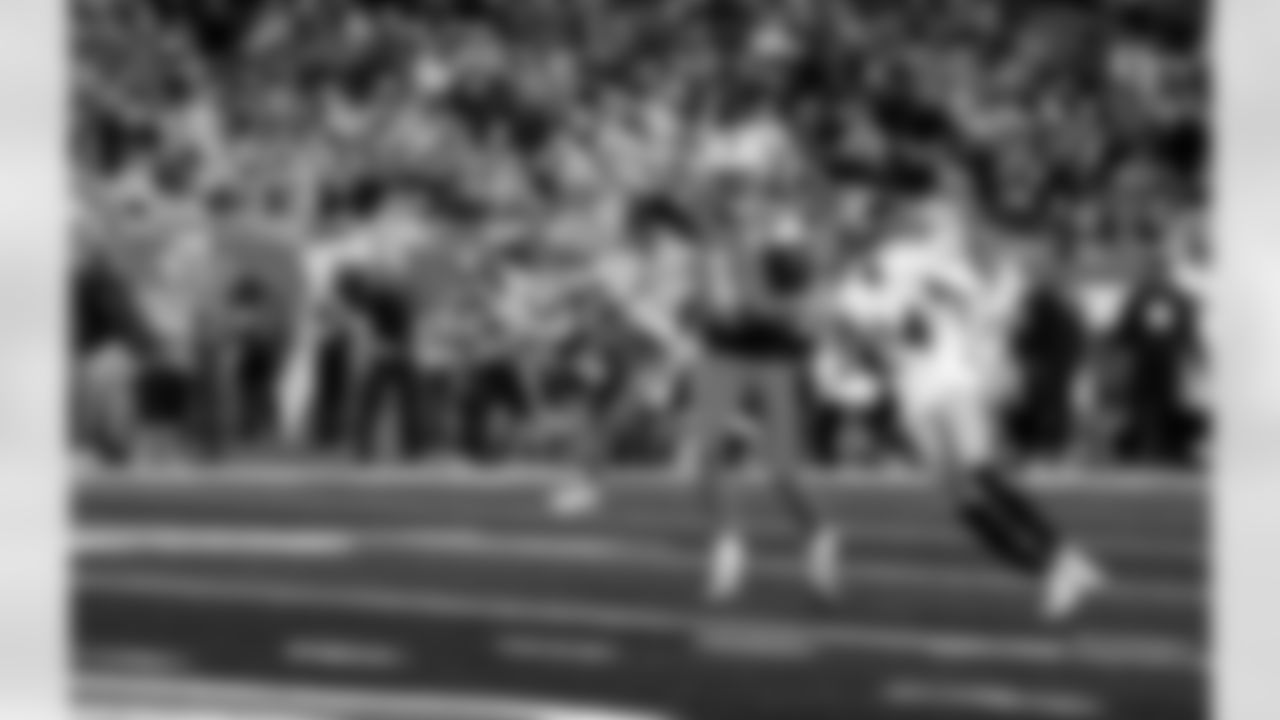 Detroit Lions wide receiver Kalif Raymond (11) during an NFL football game against the Pittsburgh Steelers on Sunday, Dec. 21, 2025 in Detroit. (Jeff Nguyen/Detroit Lions via AP)