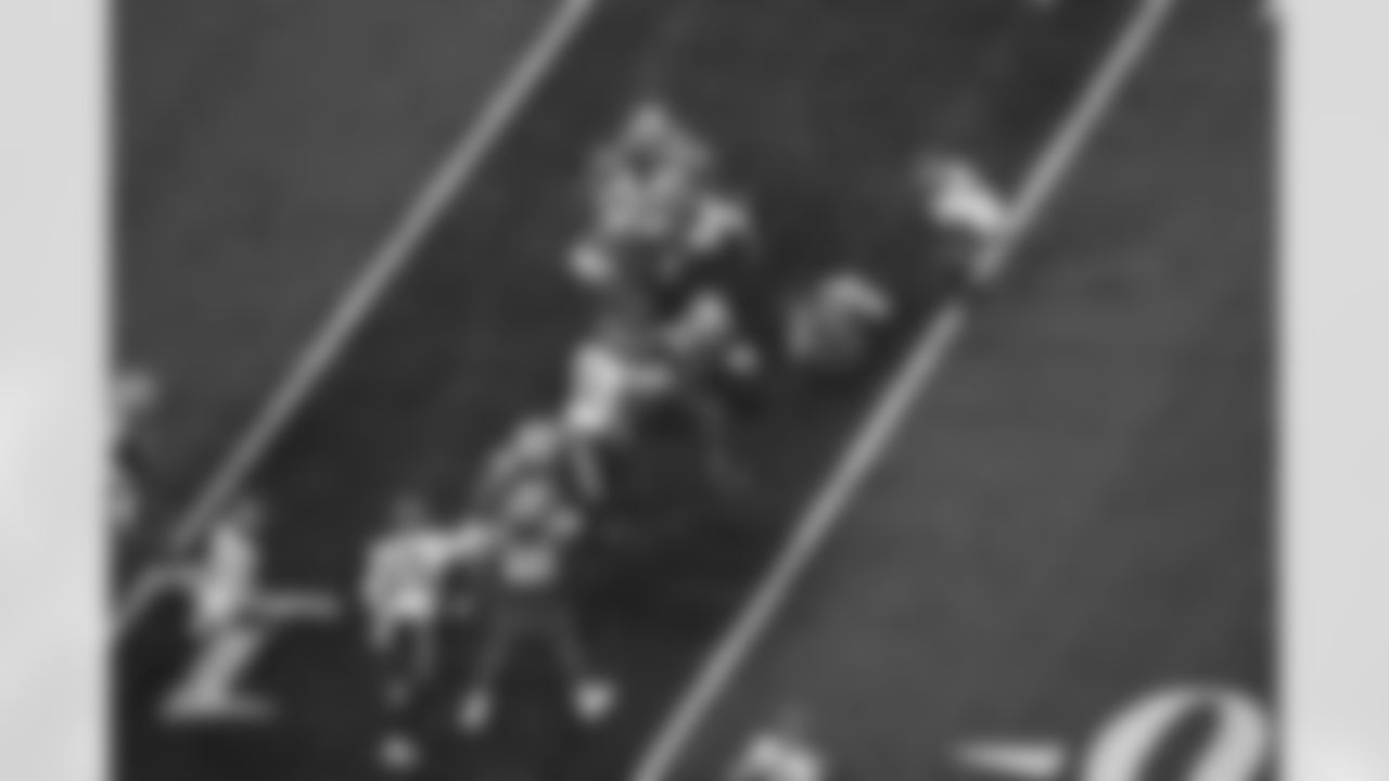 Detroit Lions running back David Montgomery (5) during an NFL football game against the Minnesota Vikings on Sunday, Nov. 2, 2025 in Detroit. (Josh Mandujano/Detroit Lions via AP)