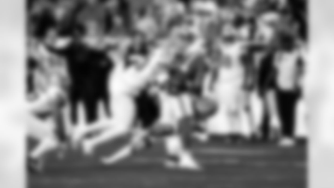 Detroit Lions linebacker Trevor Nowaske (53) during an NFL football game against the Kansas City Chiefs on Sunday, Oct. 12, 2025 in Kansas City, MO. (Jeff Nguyen/Detroit Lions via AP)