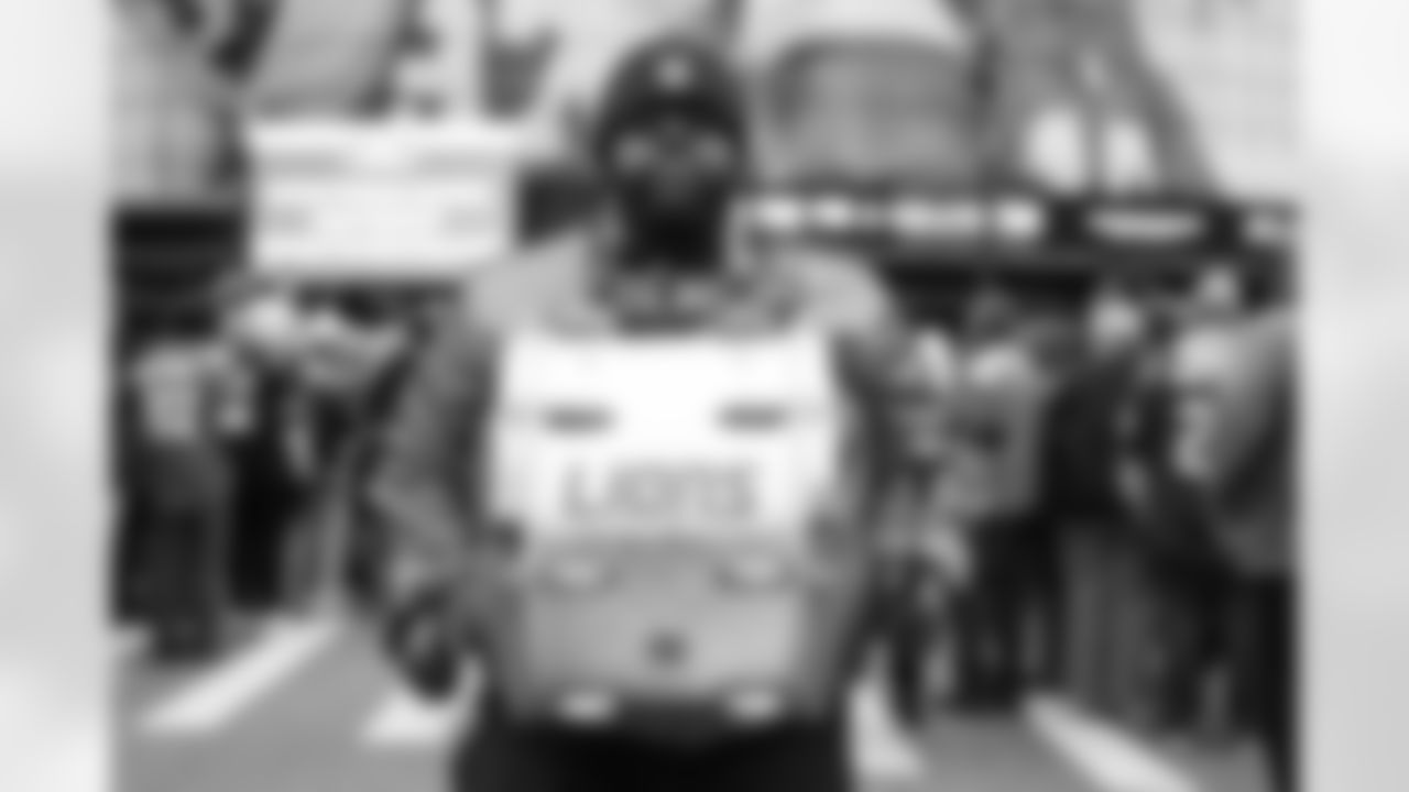 Detroit Lions Honolulu Boom performs before an NFL football game against the Green Bay Packers on Thursday, Nov. 27, 2025 in Detroit. (Mike Ferdinande/Detroit Lions)