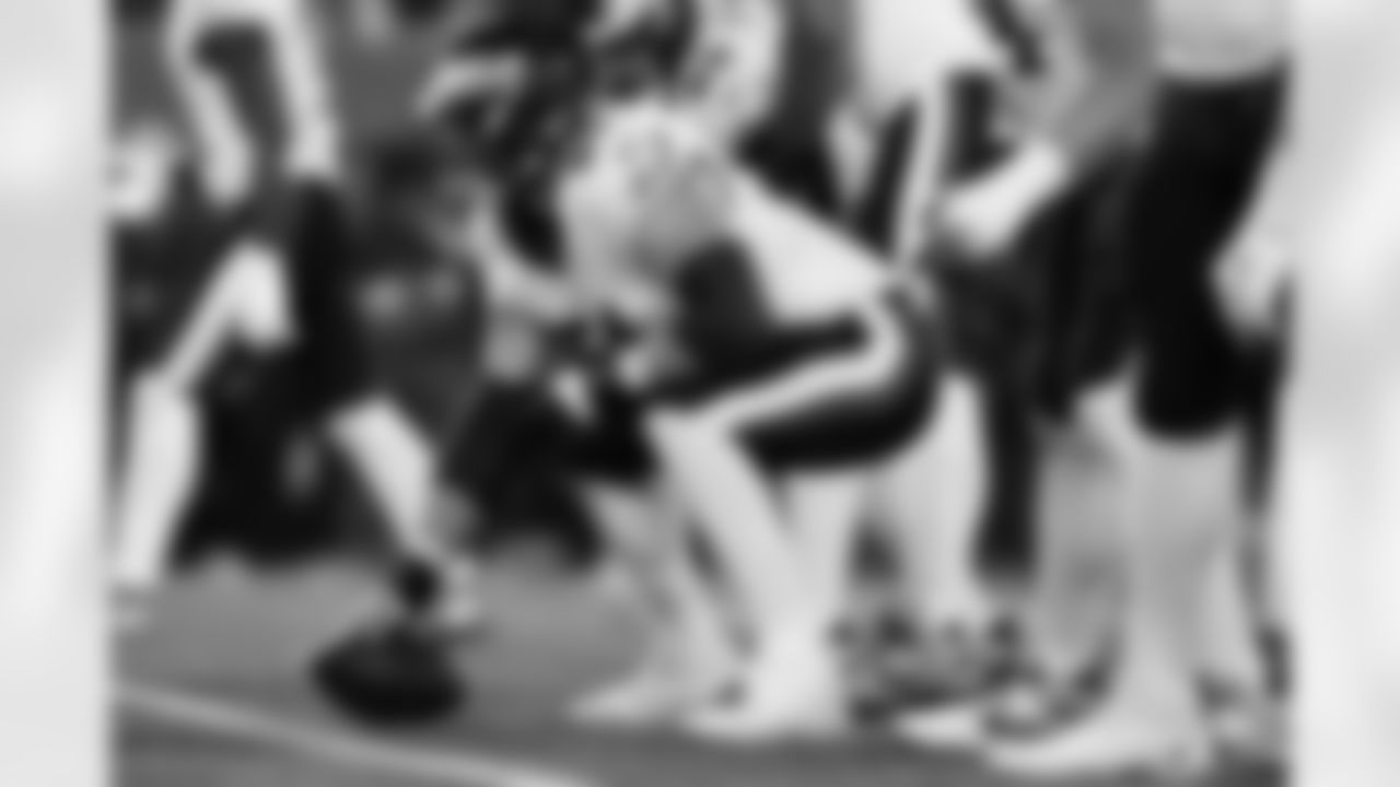 C Cam Jurgens

Backed up by Drew Kendall

(AP Photo/Aaron M. Sprecher)