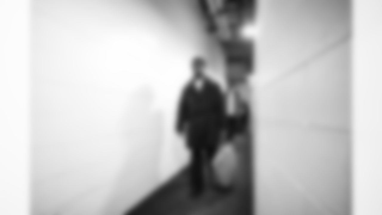 Detroit Lions cornerback D.J. Reed (4) arrives to an NFL football game against the Chicago Bears on Sunday, Jan. 4, 2026 in Chicago. (Jeff Nguyen/Detroit Lions via AP)