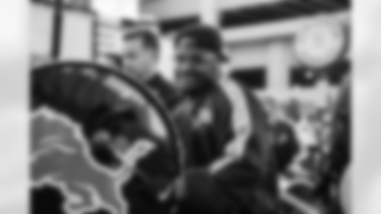 Detroit Lions Honolulu Boom before an NFL football game against the New York Giants on Sunday, Nov. 23, 2025 in Detroit. (Stephanie VanWagoner/Detroit Lions)