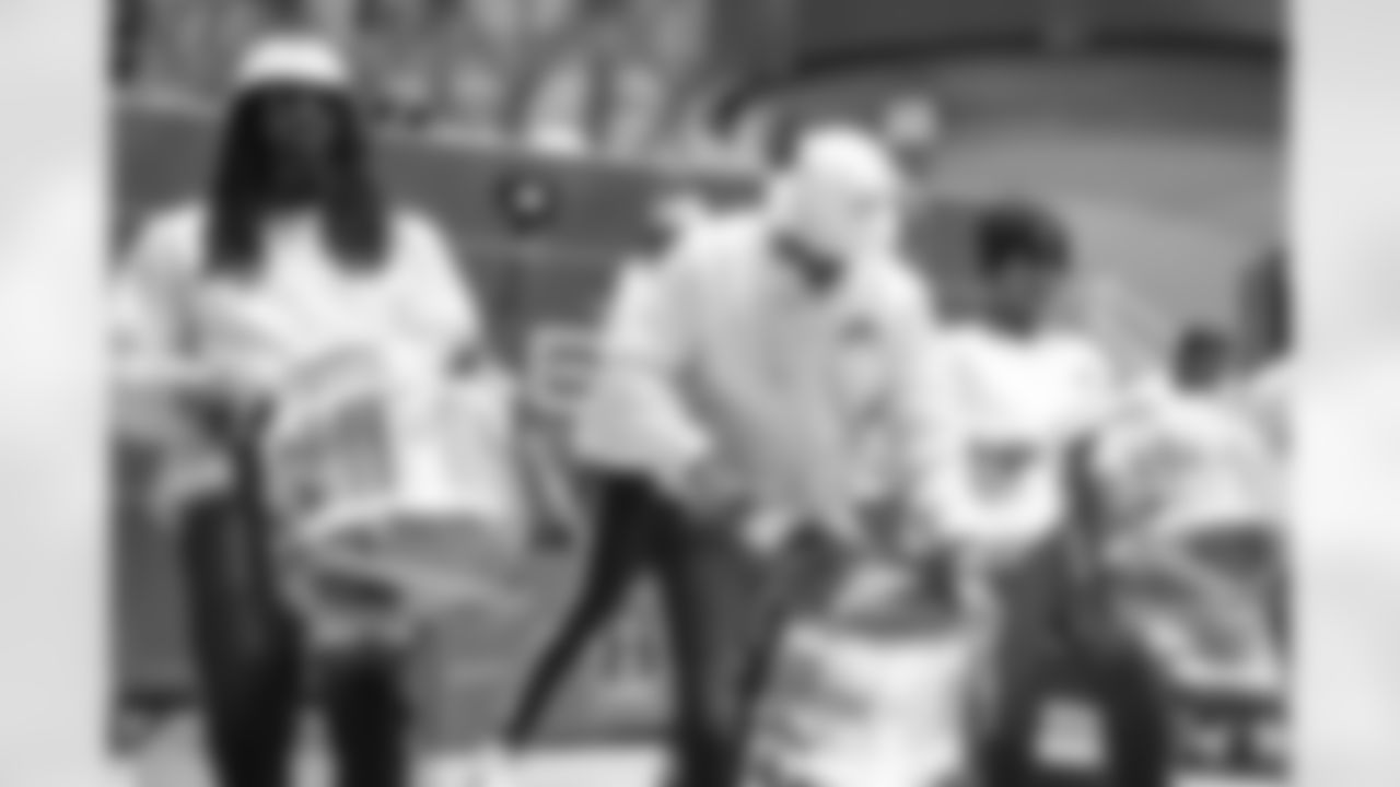 Detroit Lions Honolulu Boom performs before an NFL football game against the Dallas Cowboys on Thursday, Dec. 4, 2025 in Detroit. (Mike Ferdinande/Detroit Lions)