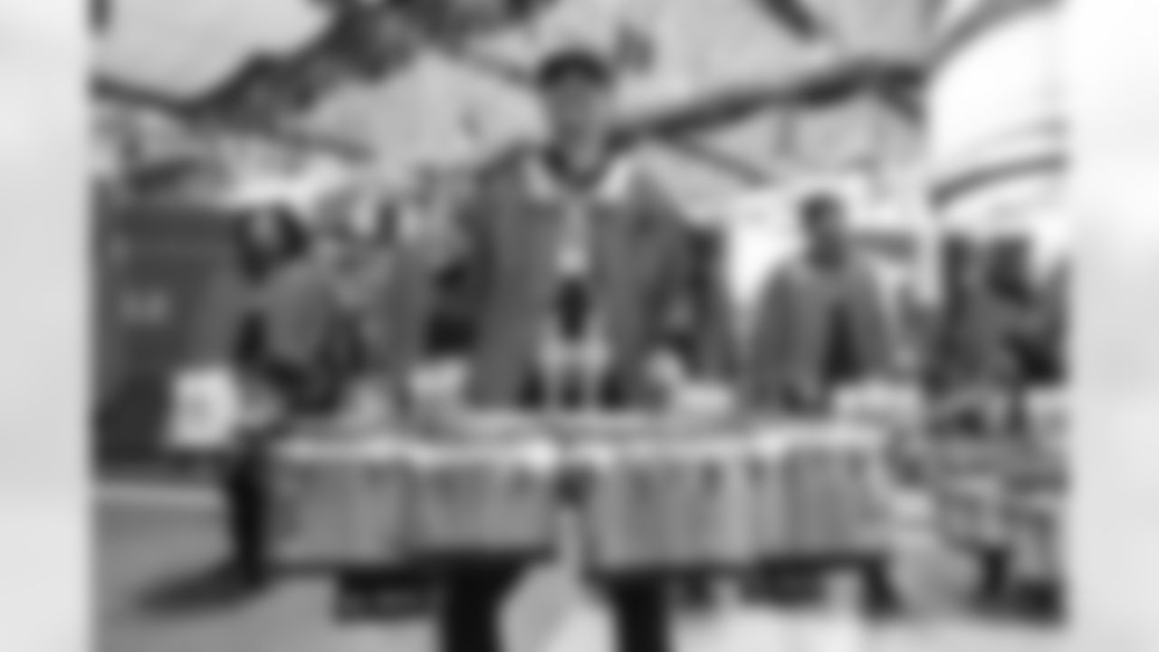 Detroit Lions Honolulu Boom performs before an NFL football game against the Pittsburgh Steelers on Sunday, Dec. 21, 2025 in Detroit. (Mike Ferdinande/Detroit Lions)