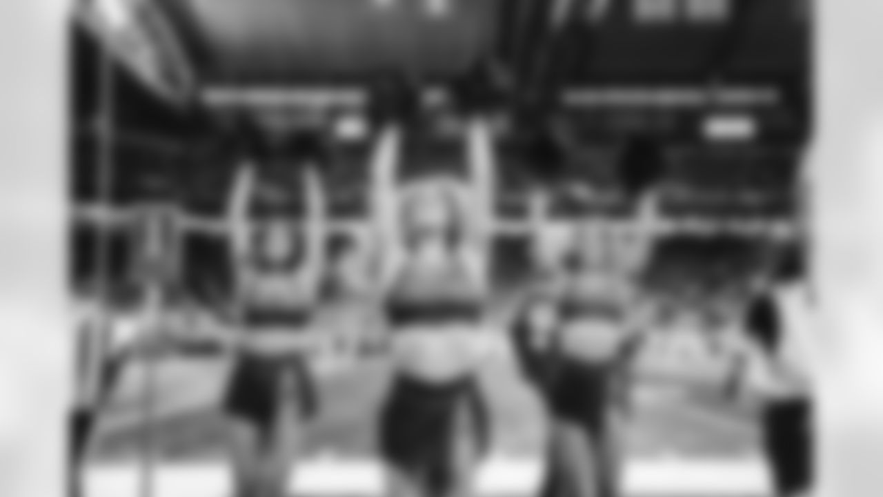 Detroit Lions Cheerleaders during an NFL football game against the New York Giants on Sunday, Nov. 23, 2025 in Detroit. (Stephanie VanWagoner/Detroit Lions)